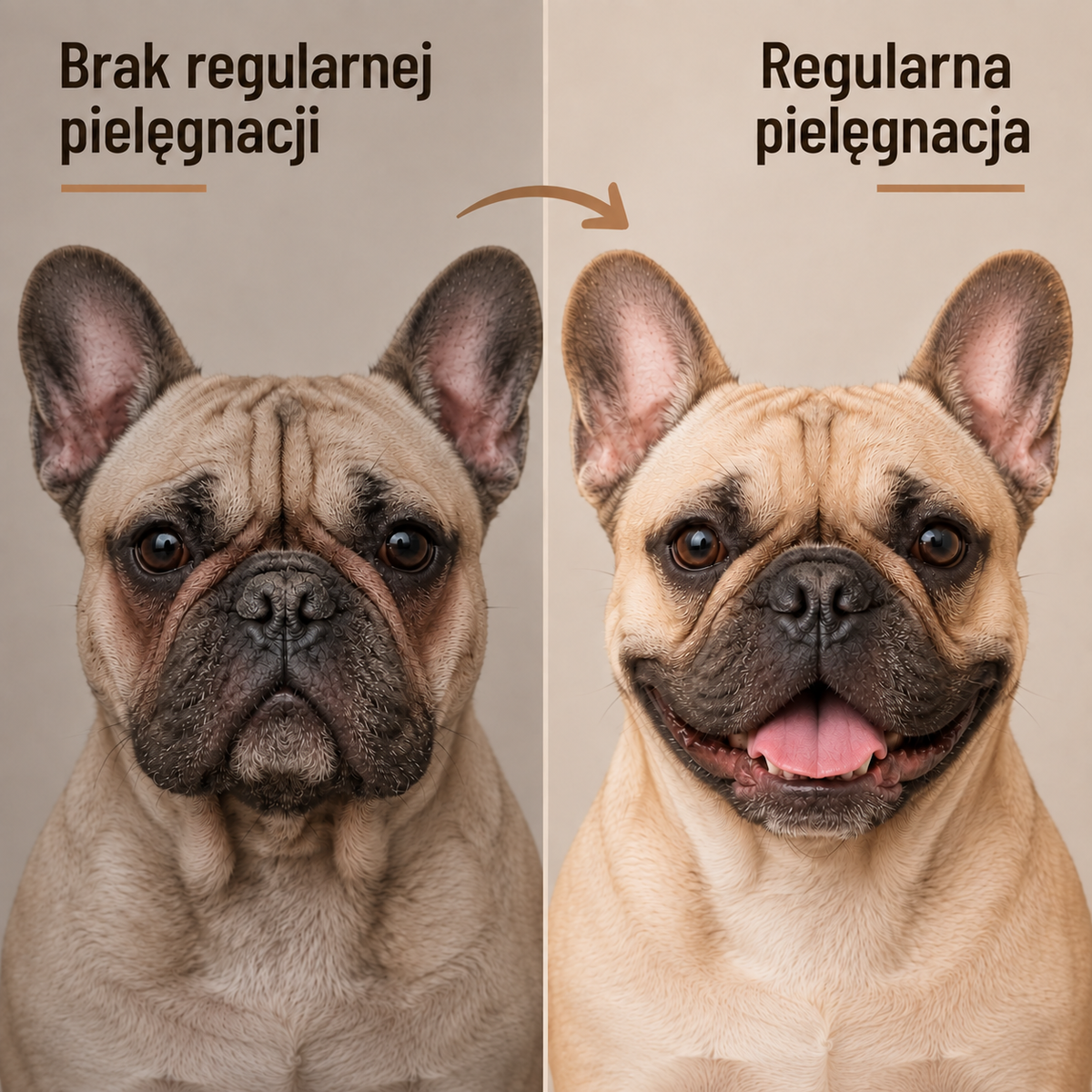 Kompletny zestaw pielęgnacyjny dla Twojego Buldoga !